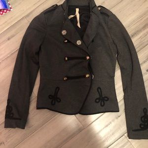 Bailey 44 coat military jacket sweater